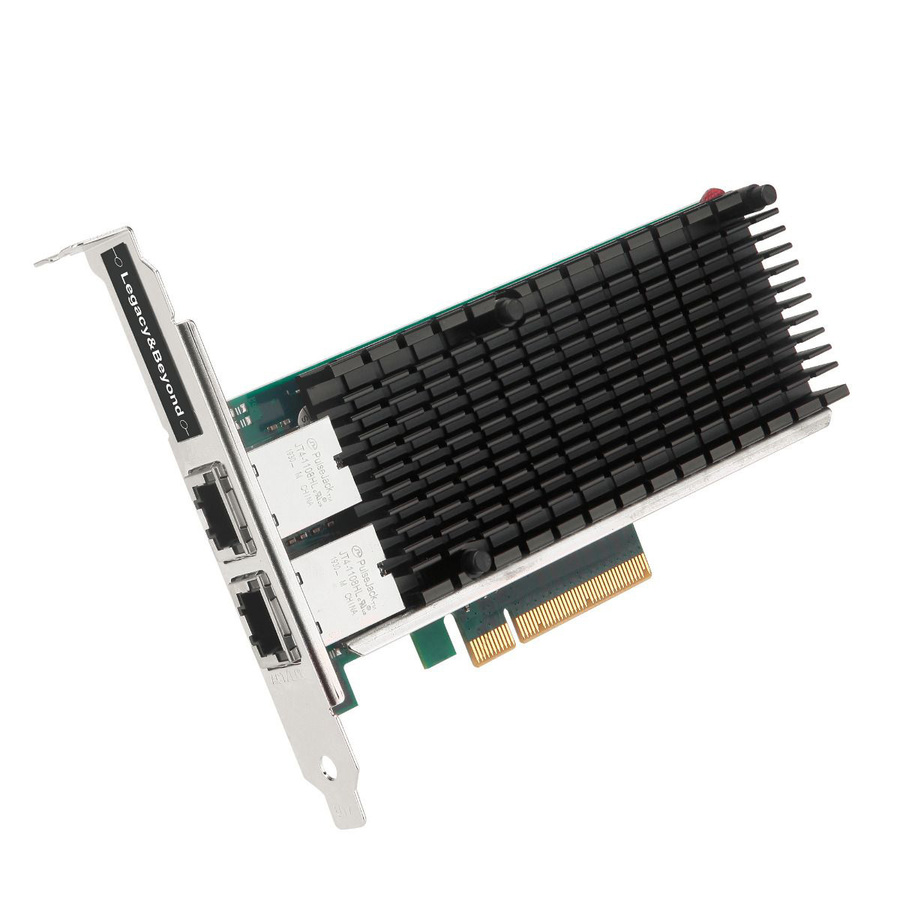 SIIG Dual Port 10G Ethernet Network PCI Express - PCI Express 2.0 x8 - 2 Port(s) - 2 - Twisted Pair - 10GBase-T - Intel X540-T2 - Plug-in Card - Full and Low Profile -Windows