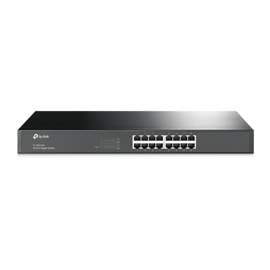 TP-LINK TL-SG1016 - 16-Port Gigabit Ethernet Switch