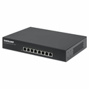 8-Port Gigabit Ethernet PoE+ Switch, 8 x PoE ports, IEEE 802.3at/af Power-over-Ethernet (PoE+/PoE), Endspan, Desktop, Box