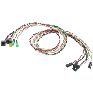 StarTech Replacement Power Reset LED Wire Kit for ATX Case Front Bezel