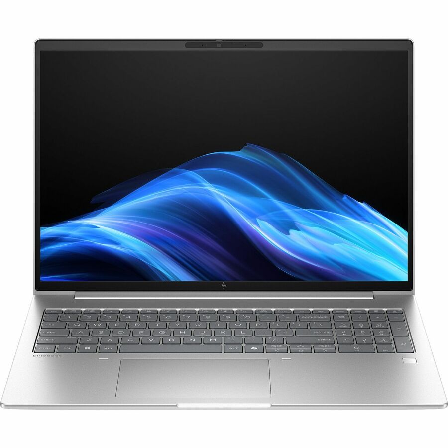 HP EliteBook 6 G1i 16" Notebook - WUXGA - Intel Core Ultra 5 225U - 32 GB - 512 GB SSD - English Keyboard - Pike Silver Aluminum - 1920 x 1200 - Windows 11 Pro - Intel - In-plane Switching (IPS) Technology - Front Camera/Webcam - IEEE 802.11be Wireless LAN Standard