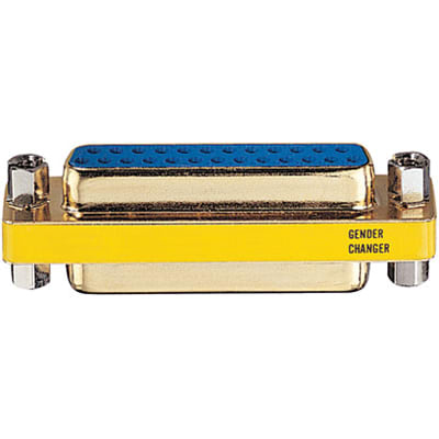 [04DB25FFSlim] Tripp Lite Compact/Slimline DB25 Coupler Gender Changer (F/F)