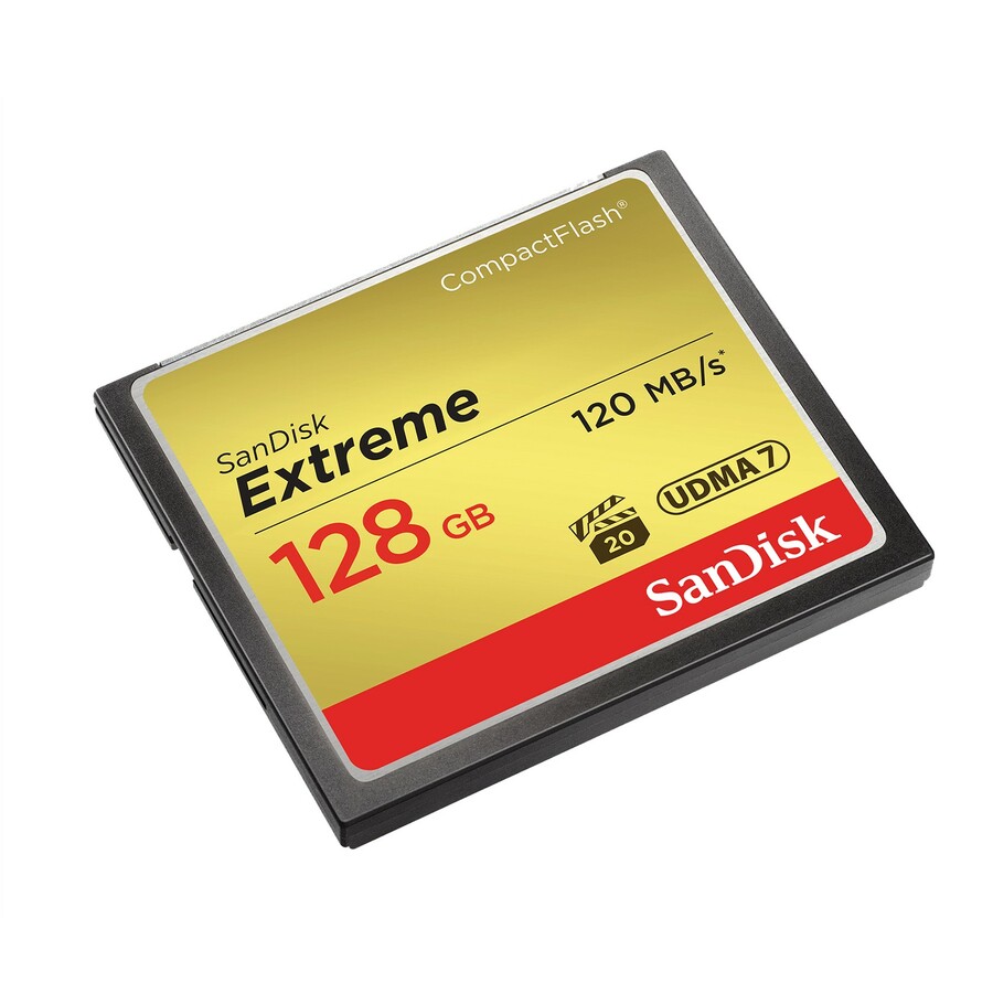 SanDisk Extreme 128 GB CompactFlash
