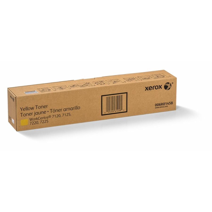 Xerox Genuine WorkCentre® 7200i Series, WorkCentre® 7120/7125, 7220/7225, Yellow Toner Cartridge