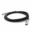 AddOn MSA and TAA Compliant 100GBase-CU QSFP28 to QSFP28 Direct Attach Cable (Passive Twinax, 5m)