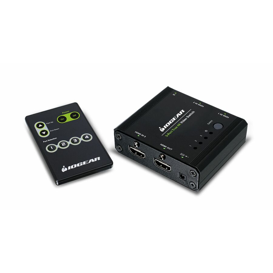 IOGEAR 3-Port True 4K Switch with HDMI Connection