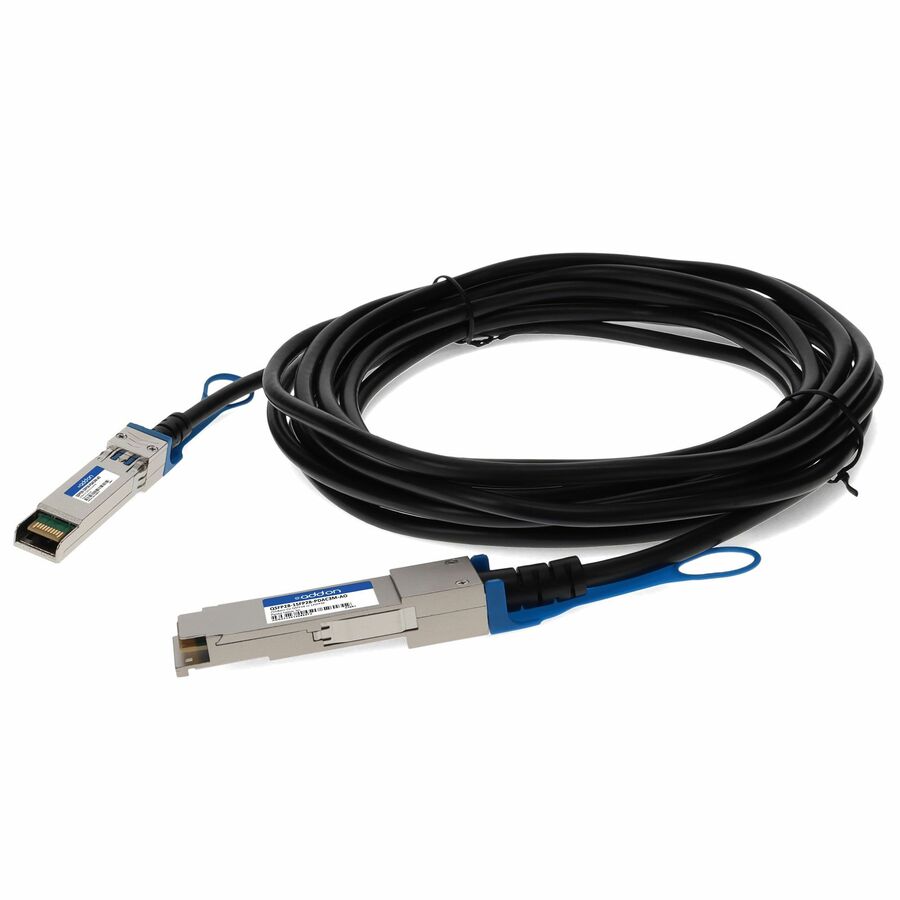 AddOn MSA and TAA Compliant 25GBase-CU QSFP28 to 1xSFP28 Direct Attach Cable (Passive Twinax, 3m)
