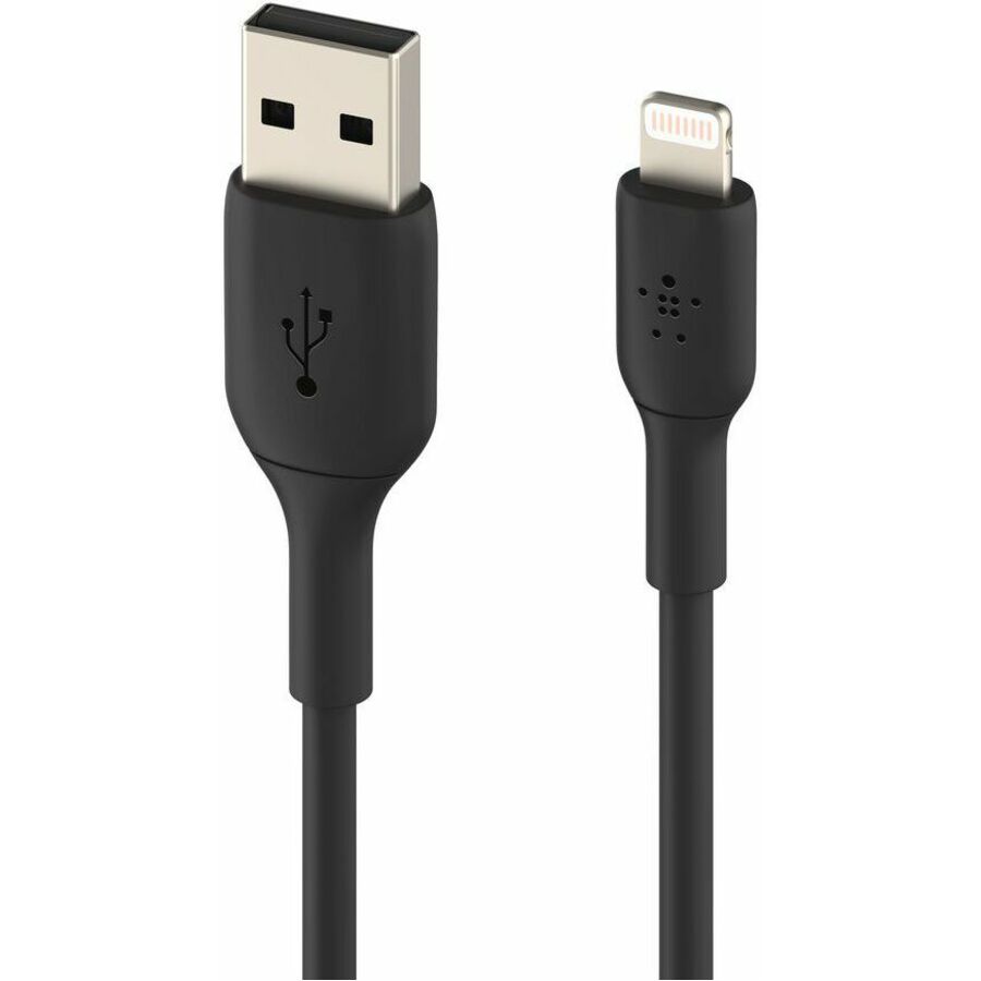 Belkin BoostCharge Lightning to USB-A Cable (15cm / 6in, Black)