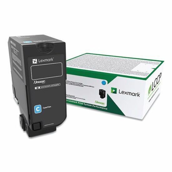 Lexmark Original Laser Toner Cartridge - Cyan Pack - 3000 Pages