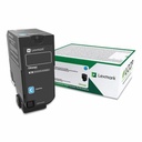 Lexmark Original Laser Toner Cartridge - Cyan Pack