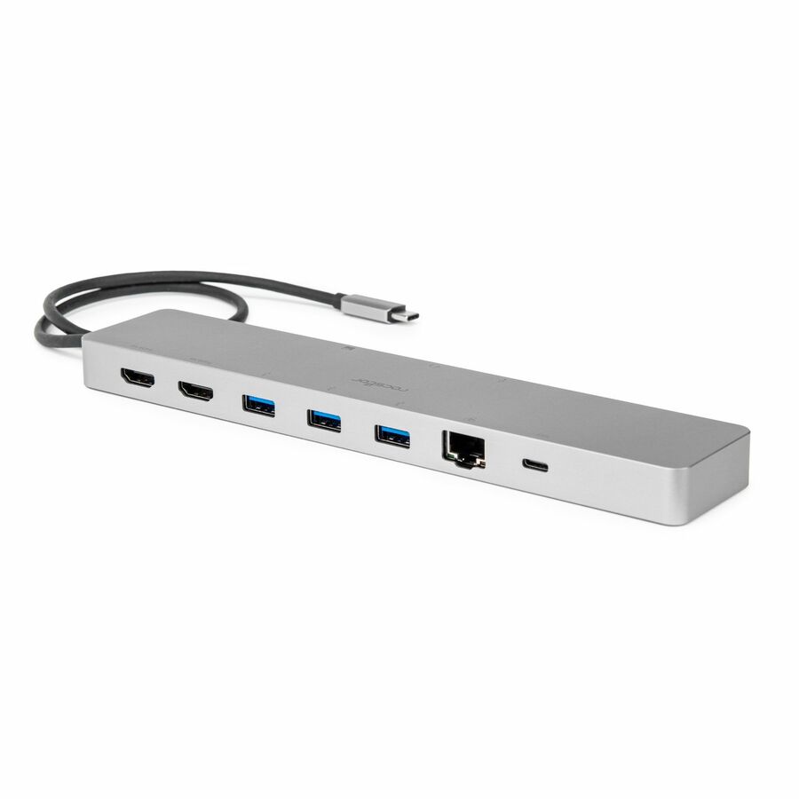 Rocstor Premium USB-C 11-in-1 Dual Display Portable Dock