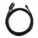 Rocstor Premium Mini DisplayPort to HDMI Cable M/M - Premium Mini DisplayPort to HDMI cable - 10 ft (3m) - 4K 60Hz- 1 Pack - 1 x mDP Male - 1 x HDMI Male - Gold Plated Connectors - 4K @60Hz - Supports up to 3840 x 2160 - First End: 20-pin Mini DisplayPort Male DisplayPort 1.2 - First End: 1 x 19-pin HDMI Male HDMI 2.0 - Black