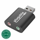 Plugable USB Audio Adapter with 3.5mm Speaker