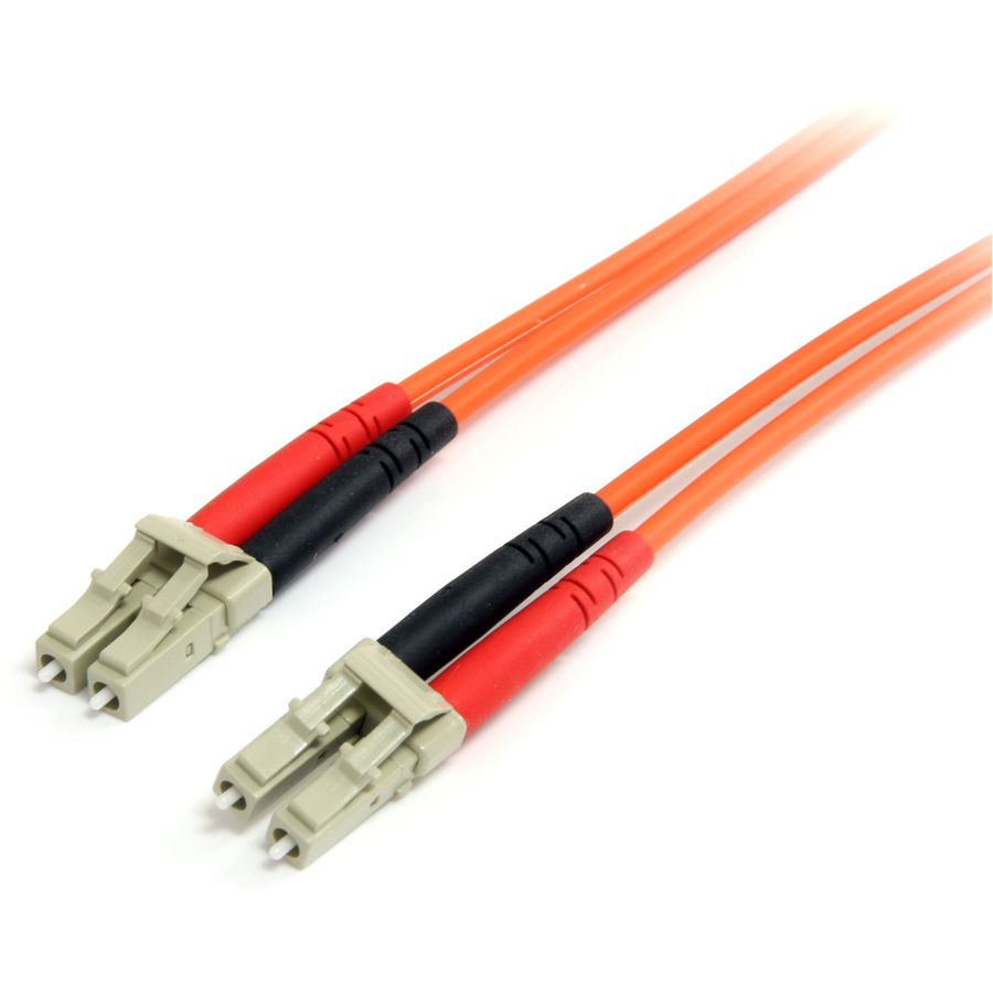 StarTech 2m Fiber Optic Cable - Multimode Duplex 62.5/125 LSZH Fiber Jumper Cord - LC/LC