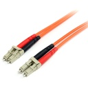 StarTech 2m Fiber Optic Cable - Multimode Duplex 62.5/125 LSZH Fiber Jumper Cord - LC/LC