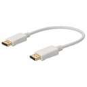 AddOn 3m DisplayPort Male to DisplayPort Male White Cable For Resolution Up to 3840x2160 (4K UHD)