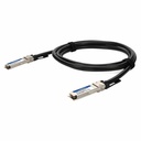AddOn MSA and TAA 100GBase-CU QSFP28 to QSFP28 Direct Attach Cable (Passive Twinax, 3m, Infiniband EDR, 26AWG, LSZH)