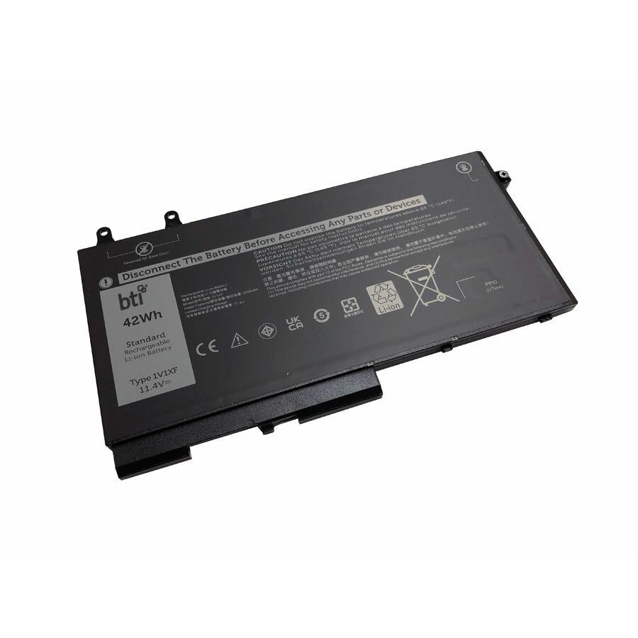 BTI 1V1XF-BTI 11.4V 42WHR LI-ION BATTERY 0XV8CJ, 1V1XF, 27W58, 451-BCLI, 7VTMN, CN-0XV8CJ, XV8CJ