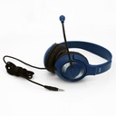 Avid 2AE-55 Wired Headset with Mic Blue