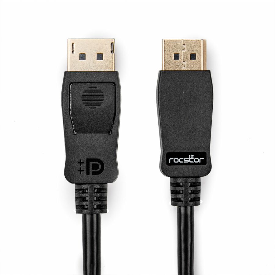 Rocstor Premium DisplayPort 1.2 Cable - 4k 60Hz
