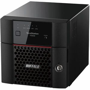 BUFFALO TeraStation 3230DN 2-Bay Secure SMB Desktop NAS 8TB (2x4TB) with Hard Drives Included