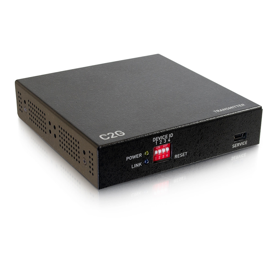 C2G 4K HDMI over IP Encoder - 60Hz