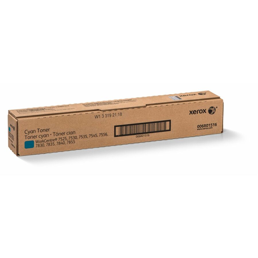 Xerox Genuine WorkCentre® 7500 Series, 7800 Series, 7800i Series, 7970i, EC7800 Series, WorkCentre 7970, Cyan Toner Cartridge
