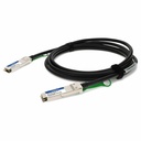AddOn MSA and TAA Compliant 100GBase-CU QSFP28 to QSFP28 Direct Attach Cable (Passive Twinax, 5m, 26AWG, -40 to 85C)