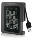 Apricorn Aegis Padlock ASSD-3PL256-2TBF 2 TB Solid State Drive - 2.5" Internal - Black - TAA Compliant