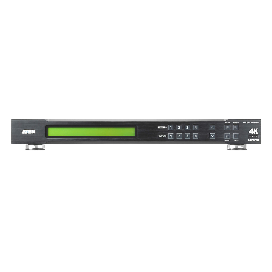 VanCryst VM0404HB 4 x 4 True 4K HDMI Matrix Switch-TAA Compliant
