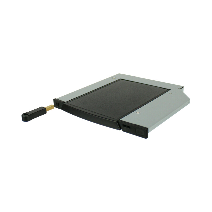 CRU DataPort 27L DP27L Drive Bay Adapter for 5.25" - Serial ATA/600 Host Interface Internal - Black
