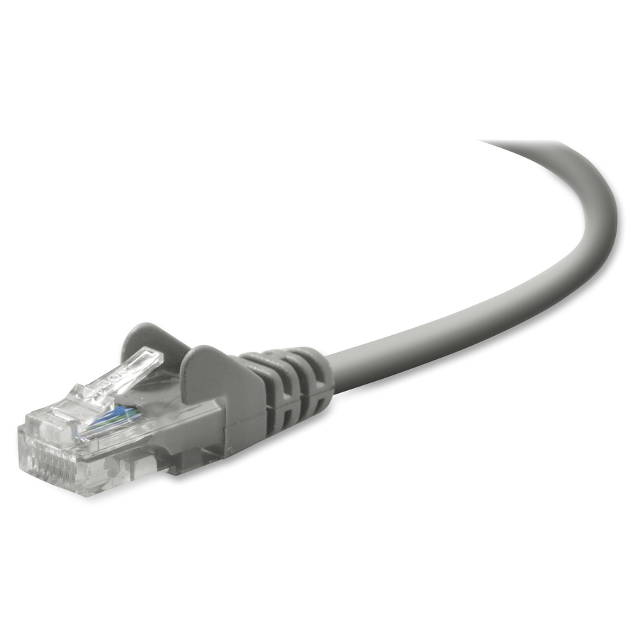 Belkin RJ45 CAT-5e Patch Cable, Snagless Molded Grey 03