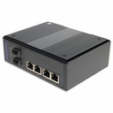 AddOn 4 10/100Base-TX(RJ-45) to 2 Open SFP port Industrial Media Converter Switch