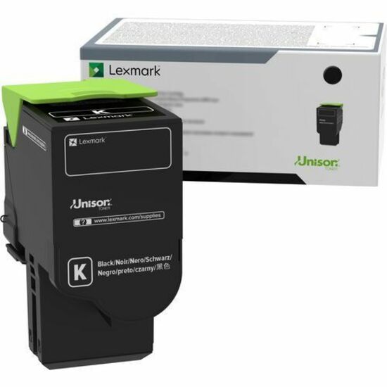 Lexmark Unison Original Ultra High Yield Laser Toner Cartridge - Black Pack - 10500 Pages