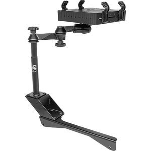 RAM Mounts No-Drill Vehicle Mount for Notebook, GPS - 17" Screen Support - Powder Coated Steel