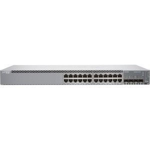 Juniper EX2300 Ethernet Switch - 24 Ports - Manageable - Gigabit Ethernet, 10 Gigabit Ethernet - 10/100/1000Base-T, 10GBase-X - 4 Layer Supported - Modular - Twisted Pair, Optical Fiber - 1U - Rack-mountable, Wall Mountable, Desktop