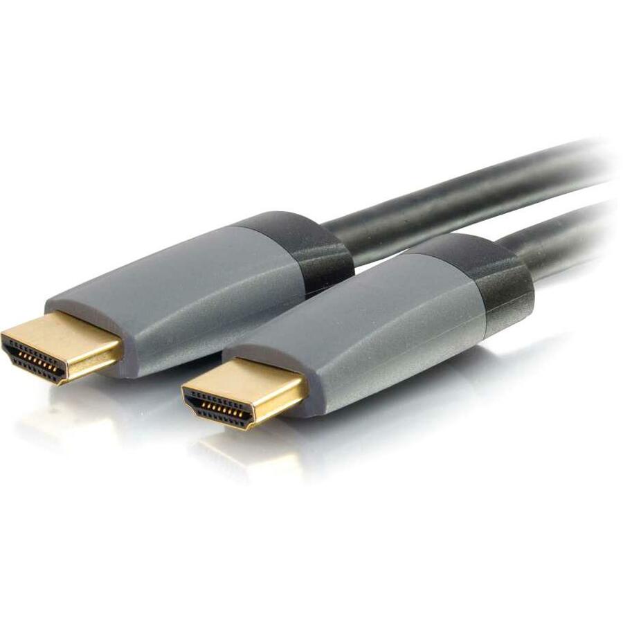 C2G 7m Select HDMI Cable with Ethernet 4K 30Hz - In-Wall CL2-Rated (23ft) - 22.97 ft HDMI A/V Cable for Audio/Video Device, Home Theater System - First End: 1 x HDMI Digital Audio/Video - Male - Second End: 1 x HDMI Digital Audio/Video - Male - Supports up to 4096 x 2160 - CL2 - Black