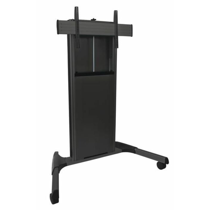 Chief Fusion Ultrawide X-Large Height Adjustable Mobile TV Cart - For Displays 55-100" - Black