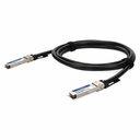 AddOn Mellanox® Compatible TAA 100GBase-CU QSFP28 to QSFP28 Direct Attach Cable (Passive Twinax, 3m, Infiniband EDR, 26AWG, LSZH)