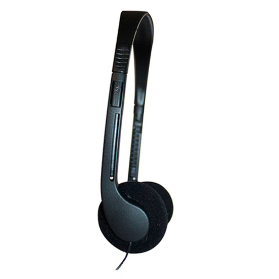 AVID AE-08 LIGHTWEIGHT 1 USE HEADPHONE WITH 3.5MM PLUG BLACK