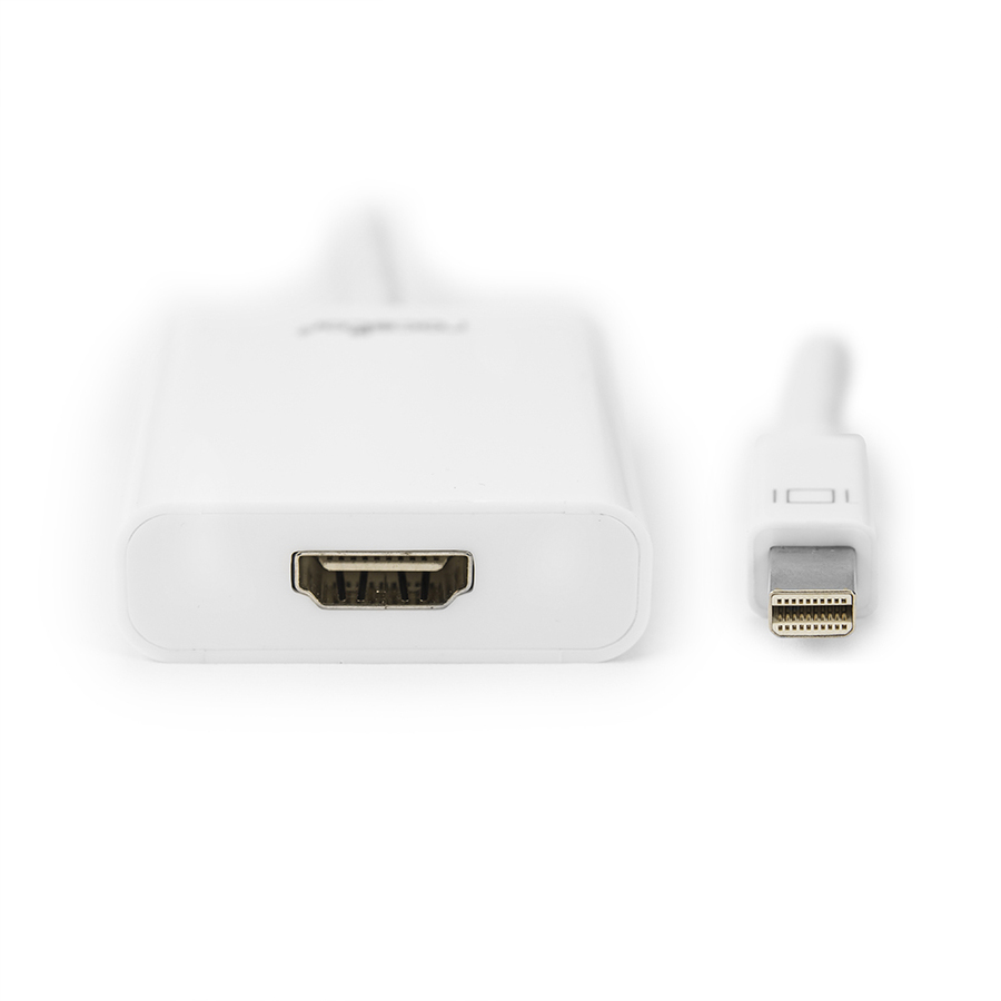 Rocstor Mini DisplayPort/HDMI Audio/Video Adapter - Cable Length: 5.9"