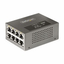 StarTech.com 4-Port Multi-Gigabit PoE++ Injector, 5/2.5/1G Ethernet (NBASE-T), PoE/PoE+/PoE++ (802.3af/802.3at/802.3bt), 160W Power Budget - 4-Port Multi-Gigabit PoE injector supports Ethernet 5/2.5/1Gbps and 100/10Mbps (NBASE-T) - PoE/PoE+/PoE++ up to 95W - Features selectable power output switch for 90W/95W PoH/legacy 60W - PoE ++ injector w/ top-facing LEDs for PoE mode/power budget