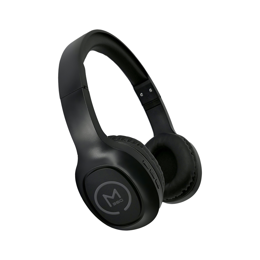 Morpheus 360 Tremors Wireless On-Ear Headphones - Bluetooth 5.0 Headset with Microphone - HP4500B