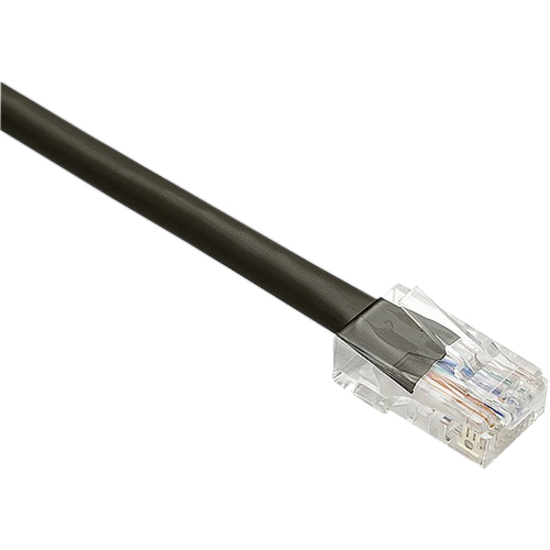 Unirise Cat.6 Patch UTP Network Cable - 5 ft Category 6 Network Cable for Network Device - First End: 1 x RJ-45 Network - Male - Second End: 1 x RJ-45 Network - Male - Patch Cable - Black