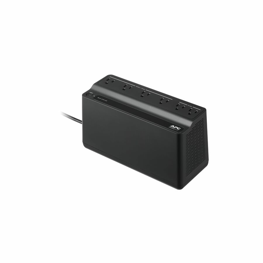 APC Back-UPS 425VA, 120V, 6 NEMA outlets (2 surge), Battery not user replaceable