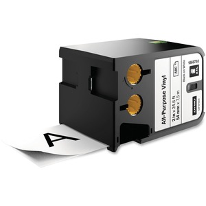 Dymo XTL All-purpose Vinyl Labels - 2" Width - Thermal Transfer - White - Vinyl - Water Resistant - Chemical Resistant, Heat Resistant, Cold Resistant, Oil Resistant, Durable, Smear Resistant, Fade Resistant, Easy Peel - 1 Each