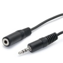 StarTech Audio cable - mini-phone stereo 3.5 mm (F) - mini-phone stereo 3.5 mm (M) - 1.8 m