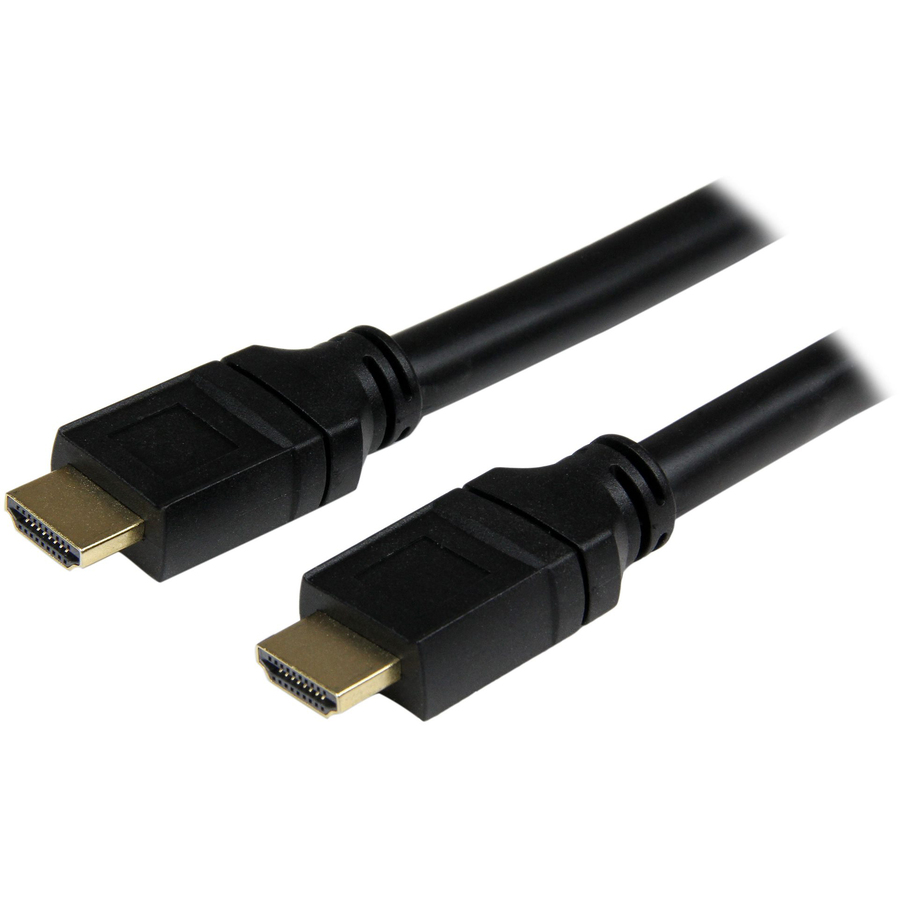StarTech 25ft In Wall Plenum Rated HDMI Cable, 4K High Speed Long HDMI Cord w/ Ethernet, 4K30Hz UHD, 10.2 Gbps, HDMI 1.4 Display Cable