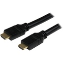 StarTech.com 25ft In Wall Plenum Rated HDMI Cable, 4K High Speed Long HDMI Cord w/ Ethernet, 4K30Hz UHD, 10.2 Gbps, HDMI 1.4 Display Cable - 25ft/7.6m HDMI 1.4b Cable with Ethernet; 4K (3840x2160p 30Hz)/Full HD 1080p/10.2 Gbps bandwidth/8Ch Audio - Ultra HD/PVC strain relief; CMP rated for ducts/conduits - 24AWG/gold-plated connectors - For laptop/workstation; UHD/4K monitor/ projector