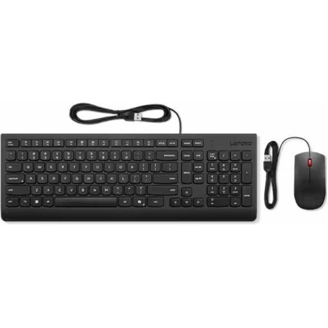 Lenovo Essential Wired Combo Black US English